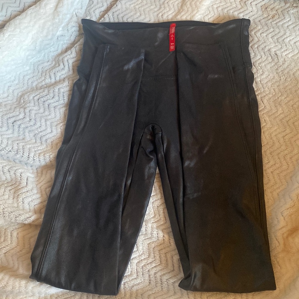 Spanx faux leather pants